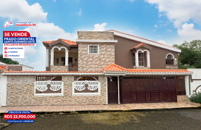 🏡 Exclusiva Residencia Familiar en Prado Oriental, Santo Domingo Este